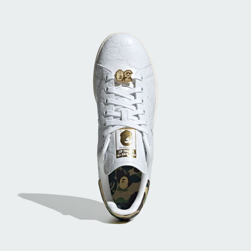 ADIDAS STAN SMITH G BAPE 白 27 ADIDAS STAN SMITH G BAPE 白 27 Adidas x Bathing Ape BAPE Stan